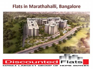 2 BHK, 3 BHK Flats for Sale in Hosa Road