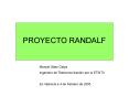 PROYECTO RANDALF PowerPoint PPT Presentation