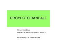 PROYECTO RANDALF