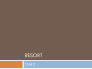 resort industry