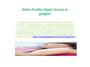 RO Service In Gurgaon