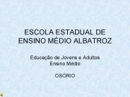 ESCOLA ESTADUAL DE ENSINO M