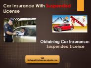 Suspended License Car Insurance - Full Coverage