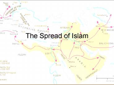 The Spread of Islam