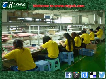 Efficient PCB fabrication services at Ray-Ming