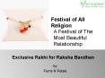 Send Rakhi to India on this Raksha Bandhan