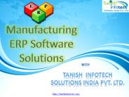 Manufacturing ERP Software Solution in Pune India