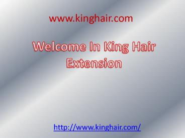 kinghair extensions in usa