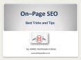 On page seo PowerPoint PPT Presentation