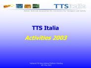 National ITS Associations Platform Meeting