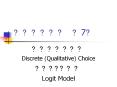 Discrete (Qualitative) Choice PowerPoint PPT Presentation