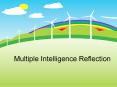Multiple Intelligence Reflection PowerPoint PPT Presentation