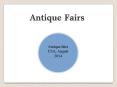 Antique fairs USA August 2014 PowerPoint PPT Presentation