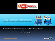 Heavy Duty Block Making Machine Manufacturers in India