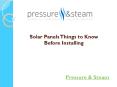 Solar Panels Things to Know Before Installing PowerPoint PPT Presentation