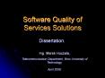 Software Quality of Services Solutions PowerPoint PPT Presentation