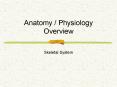 Anatomy / Physiology Overview PowerPoint PPT Presentation