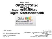 Getting Started with Digital Collections