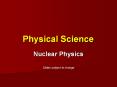 Physical Science PowerPoint PPT Presentation