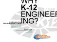 WHY K-12 ENGINEERING? PowerPoint PPT Presentation