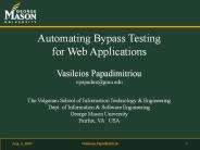 Bypass Testing on Web Applications