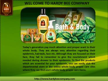 The Hardy Bee Company All natural bar soap | All natural baby wash