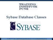 Sybase Database Classes in Pune | Training Institute Pune