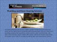 Plumbing and Drain Cleaning Services PowerPoint PPT Presentation