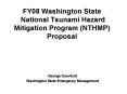 FY08 Washington State National Tsunami Hazard Mitigation Program (NTHMP) Proposal PowerPoint PPT Presentation