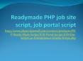 Readymade PHP job site script, Job portal script, jobs classified script PowerPoint PPT Presentation