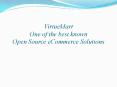 VirtueMart: The best known Open Source eCommerce Solutions
