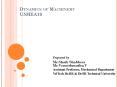 Dynamics of Machinery U5MEA19 PowerPoint PPT Presentation