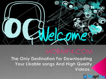 Download free videos of several genres