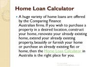 Home loan Calculator