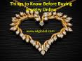 Things to Know Before Buying Jewelry Online
