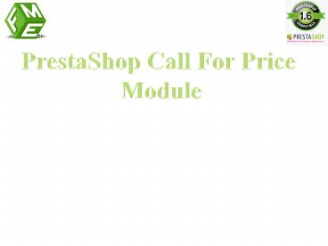 FMEModules PrestaShop Hide Prices