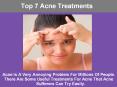 Top 7 Acne Treatments PowerPoint PPT Presentation