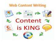 Web Content Writing By GOIGI