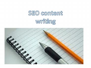seo content writing by goigi