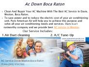 Ac Down Boca Ration