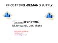 bhiwandi residiential demand supply price trend