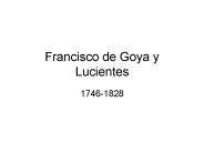 Francisco de Goya y Lucientes