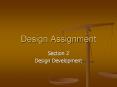 Design Assignment PowerPoint PPT Presentation