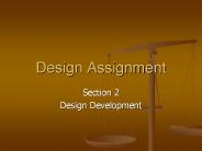 Design Assignment