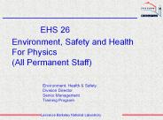 RAW presentation for EH-020 - April2002