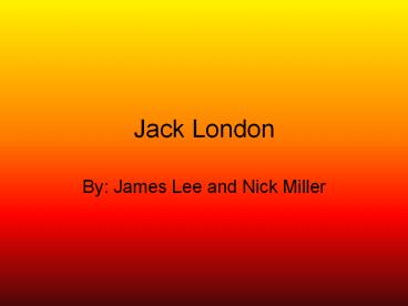 Jack London