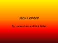 Jack London PowerPoint PPT Presentation