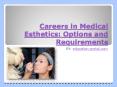 Careers in Medical Esthetics PowerPoint PPT Presentation