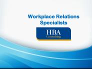 Workplace Relations Specialists