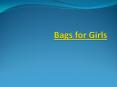 Bags for Girls